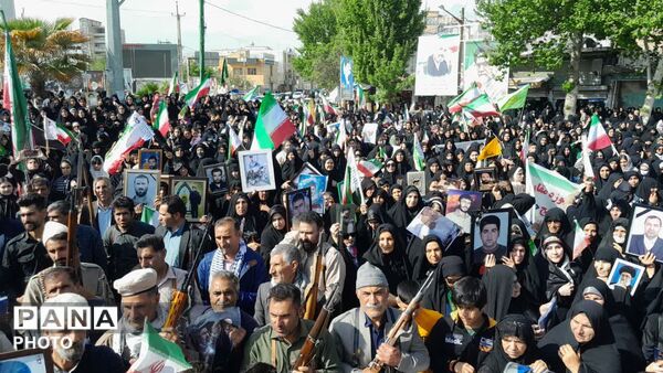 حضور باشکوه وپرشور کوهدشتی ها ،دررزمایش جان فدا