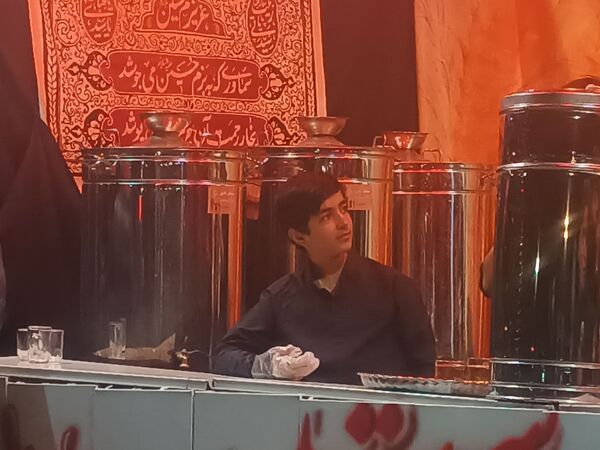 روایتی از چایخانه جوانان مهدوی در پارک ارغوان نیشابور 