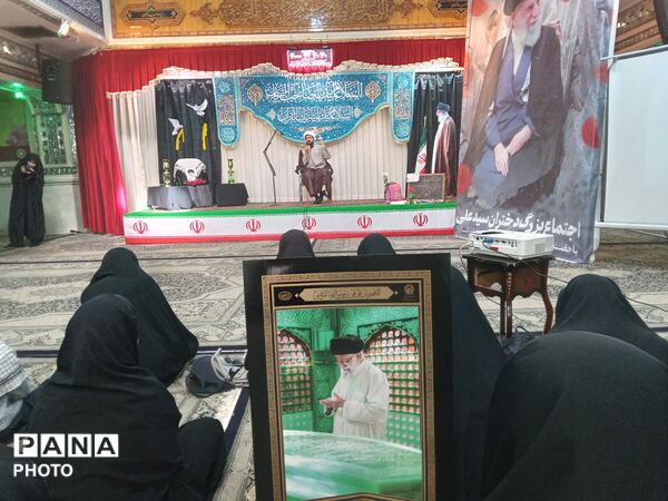 اجتماع بزرگ دختران سید علی در مهدیه شهرستان نیشابور 