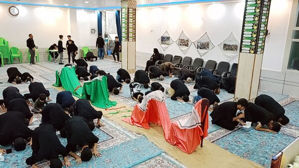 برگزاری هیأت دانش‌آموزی انصارالمهدی در کاشمر 