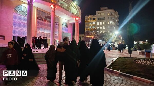 مراسم احیا و عزاداری شب اول قدر در فرهنگسرای سیمرغ نیشابور 