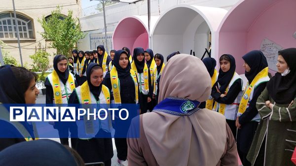 اردوی آموزشی مهارتی پیشتازان دختر آموزش و پرورش ناحیه ۳