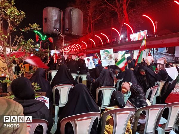 امتداد نور در شب‌های جنگ؛ حضور مردم لاهیجان در صحنه‌ مقاومت 