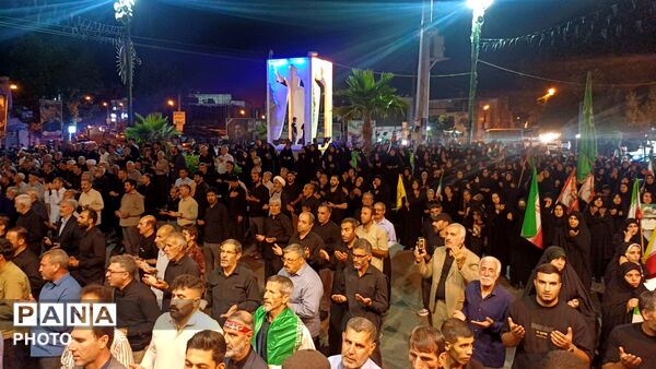 شکوه صدوبیست شب مقاومت مردم کوهدشت در میدان امام خمینی (ره)