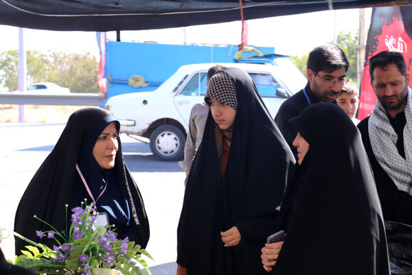 موکب اربعین شهدای فرهنگی و دانش‌آموزی شهرستان بناب
