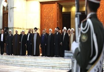تجدید میثاق رئیس و مسئولان قوه قضائیه با آرمان‌های امام و شهدا