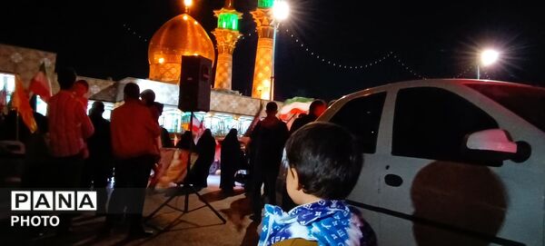 حضورِ پرشورِ مردمِ یکن‌آباد در امامزاده عبدالله؛ تجدیدِ بیعت با آرمان‌ها
