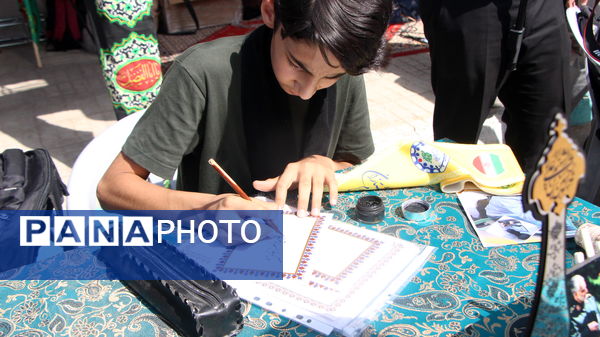 برپایی موکب عشاق الحسین در استان یزد