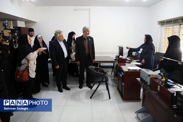بازدید خبرنگاران از کانون‌های ارزیابی دانشجو‌معلمان ورودی 1403 دانشگاه فرهنگیان