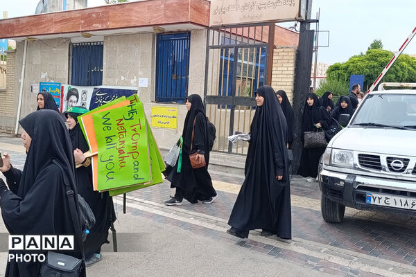 اعزام دانش‌آموزان و دانشجویان بجنوردی به مشهد برای حضور در آیین تشییع پیکر رهبر شهید
