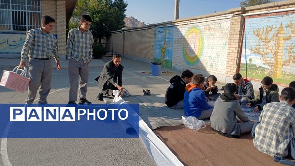 صبحانه سلامت در دبیرستان نمونه دولتی شهید حاج قاسم سلیمانی