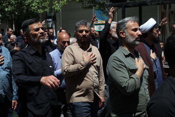 حرکت دسته عزاداری رحلت امام خمینی 