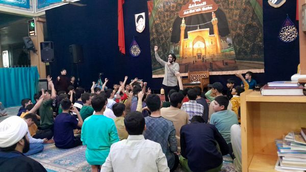 افتتاحیه اعتکاف سه روز در بهشت نیشابور 