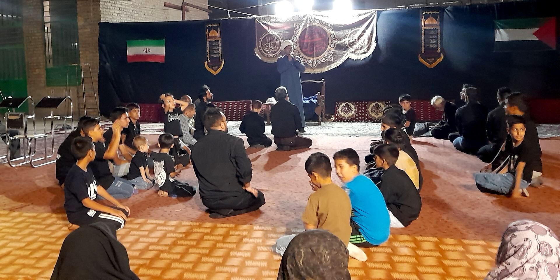 مراسم عزاداری دهه اول محرم در مسجد چهارده معصوم  نیشابور 