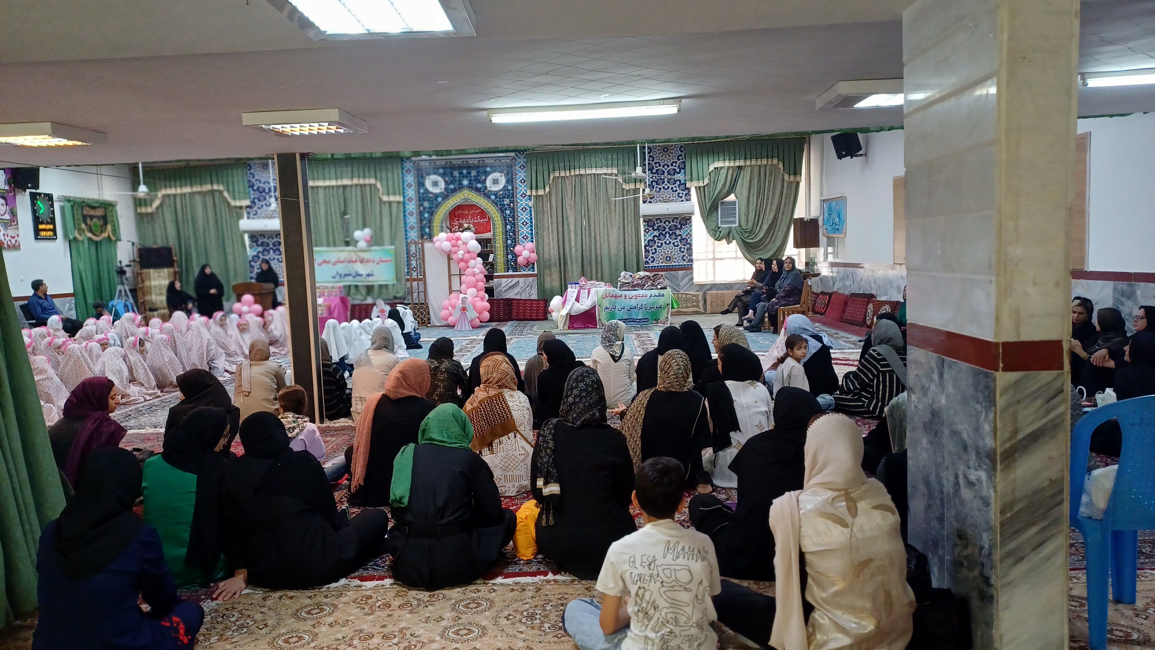 جشن تکلیف دانش آموزان دبستان هیأت امنایی ضحی یک