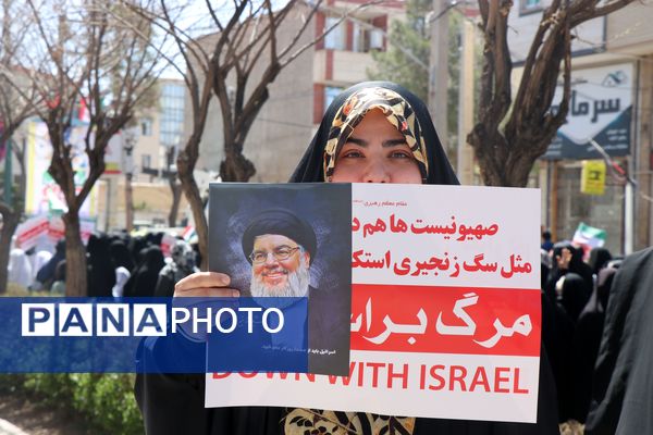 حضور شکوهمند مردم دلیجان در راهپیمایی روز قدس