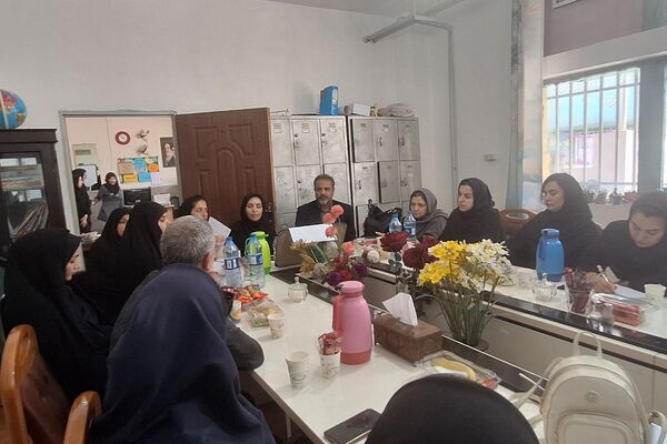برگزاری جلسات هماهنگی با شبکه بهداشت شهرستان ری در راستای طرح ملی نماد