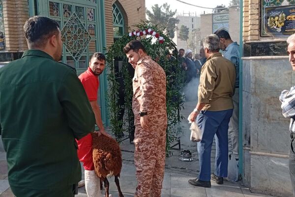 کاروان زیارتی راهیان نور دبیرستان شاهد کوثر شهرستان رباط‌کریم