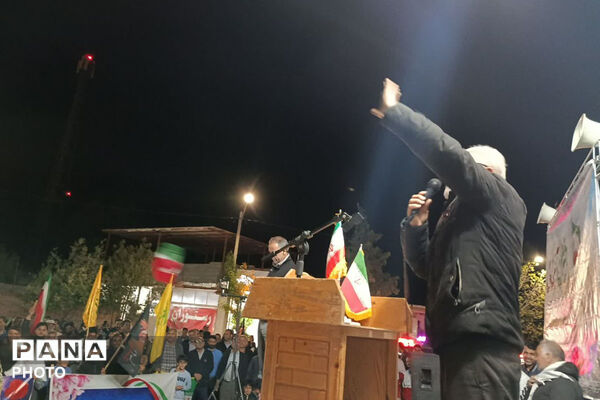 حضور شهروندان شهرستان مانه در اجتماعات شبانه 