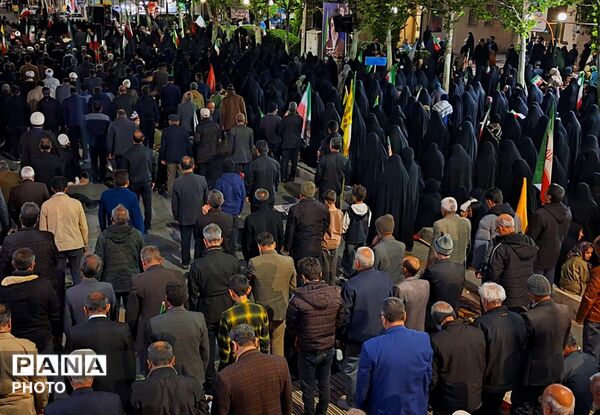 نماز استغاثه در قراره شبانه کاشمری ها