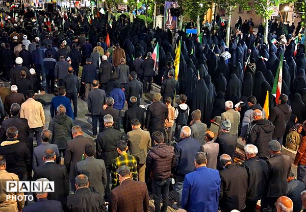 نماز استغاثه در قراره شبانه کاشمری ها