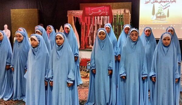 مراسم باشکوه یادبود شهدای ۱۲ روزه در شهرستان تربت جام