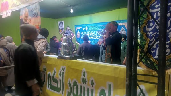 جشن خیابانی مهر علوی در شهرستان کاشمر 