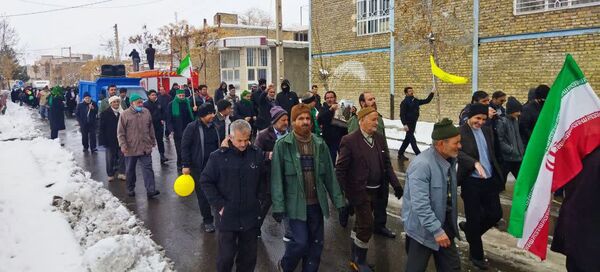 راهپیمایی ۲۲ بهمن، تجلی اتحاد و اراده ملی در بایگ