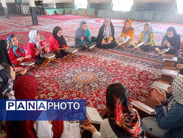 برگزاری کلاس تابستانی قرآن در روستای گزکوه