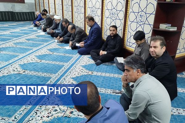 مراسم ارتحال امام خمینی (ره) در اداره آموزش و پرورش ناحیه دو شهرری 