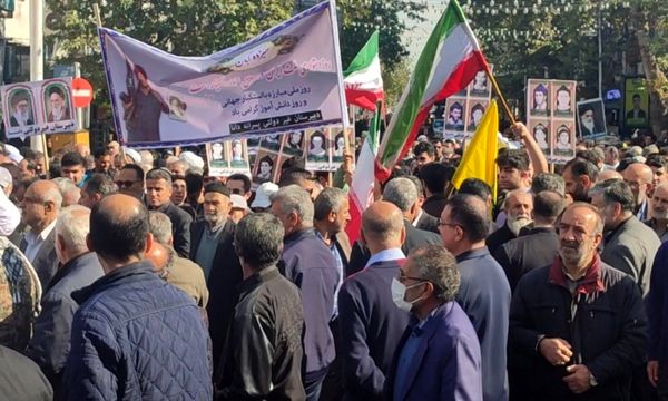 مراسم راهپیمایی ۱۳ آبان‌ ماه سال ۱۴۰۳ در شهرستان قائمشهر