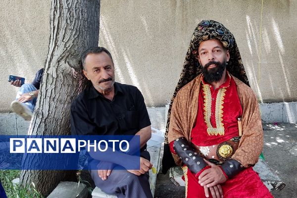 مراسم شبیه خوانی روز عاشورا در شهرستان طالقان