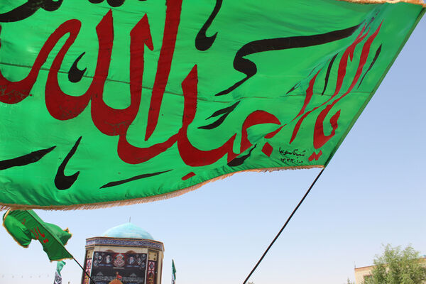 عزاداری تاسوعای حسینی در شهر درق 