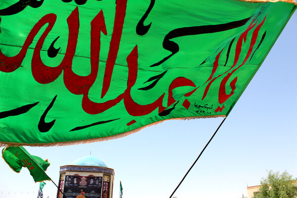 عزاداری تاسوعای حسینی در شهر درق 