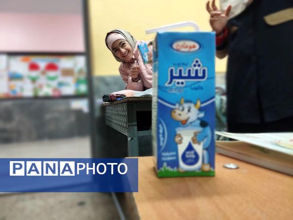 شیر سالم، لبخند شیرین؛ آغاز توزیع شیر در مدارس منطقه ۱۵