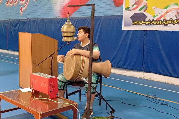 افتتاحیه المپیاد ورزشی دانش‌آموزی در شهرستان ورامین