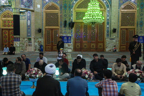 آیین «عهد عاشقی» با حضور اصحاب رسانه در مسجد جمکران