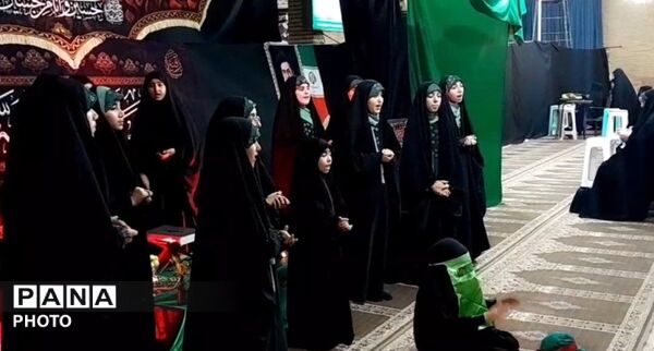 مراسم شهادت حضرت رقیه (س) در مسجد جامع شهرستان درگزین
