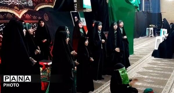 مراسم شهادت حضرت رقیه (س) در مسجد جامع شهرستان درگزین