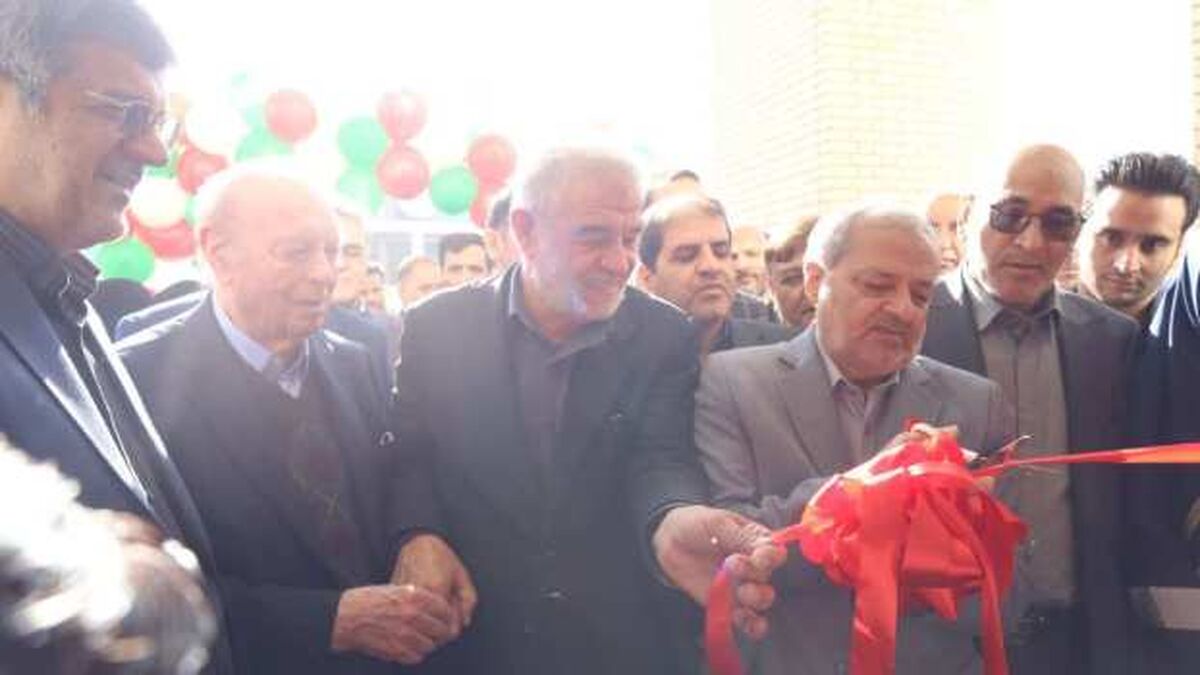 افتتاح مدرسه ۱۵ کلاسه «بانو سکینه مرتاض» در یزد