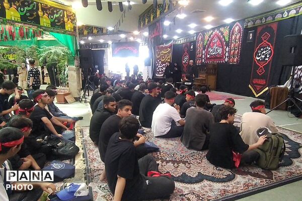 مراسم احلی من العسل در جوار شهدای گمنام پردیس 