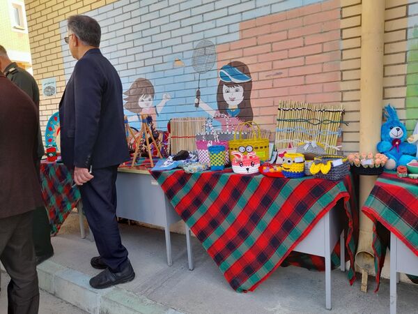 غرفه‌های فرهنگی-هنری در مدارس شهرستان سیروان 