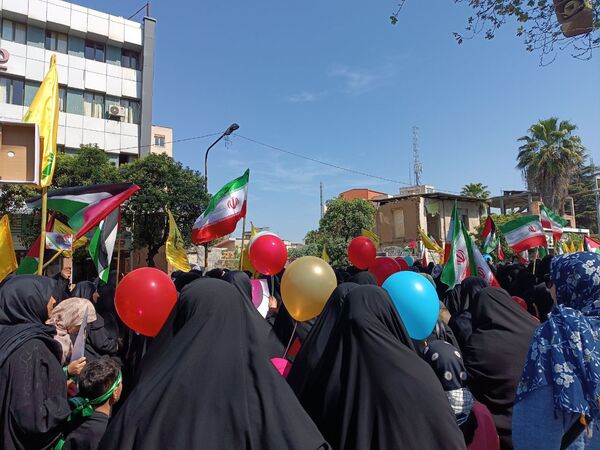 راهپیمایی روز قدس در ساری 