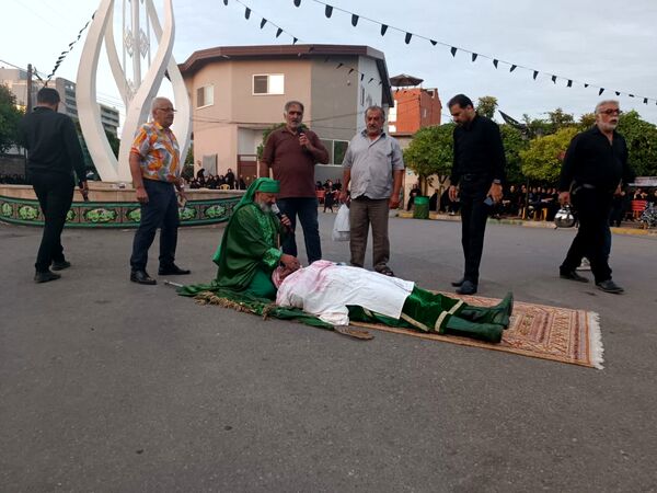 آیین شبیه‌خوانی در ایزدشهر