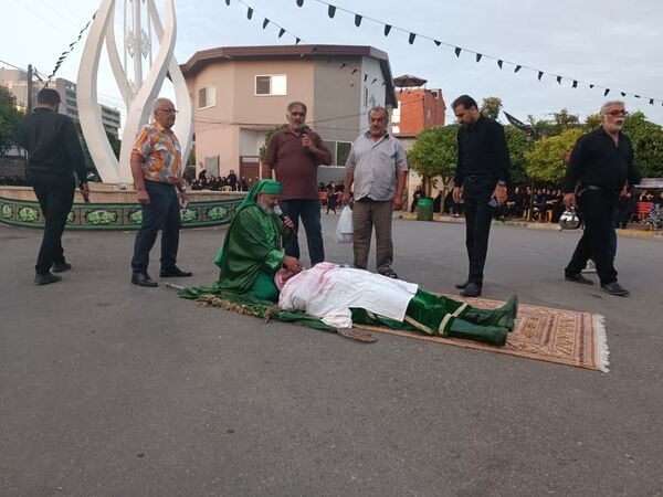 آیین شبیه‌خوانی در ایزدشهر
