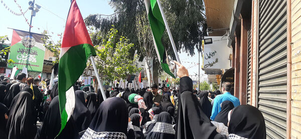 جلوه هایی از راهپیمایی روز جهانی قدس در قم