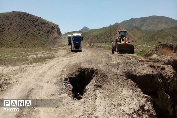 بهسازی جاده بار به بجنو به همت شهرداری بار