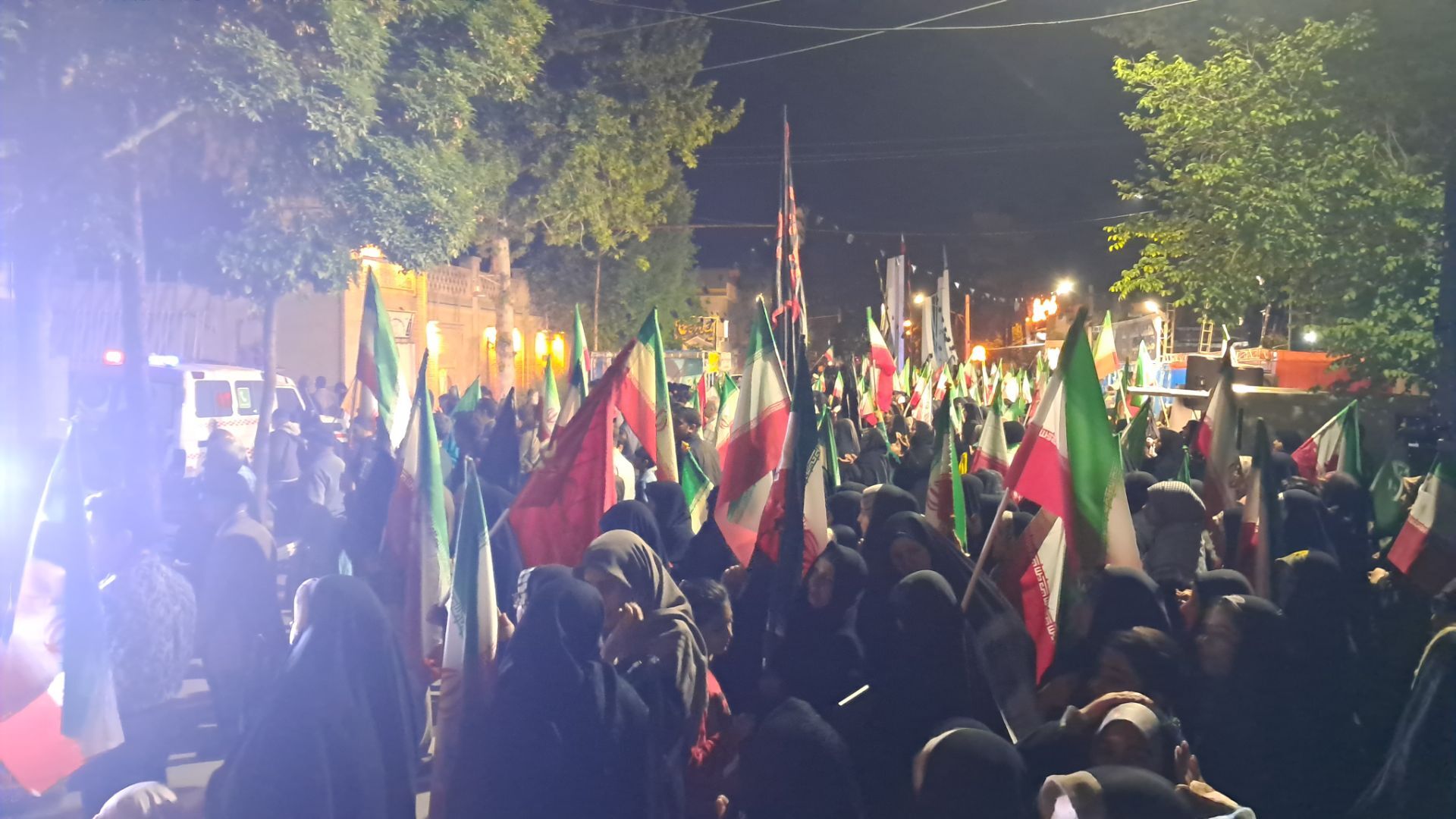 تجمع امام رضایی‌ها در زرقان