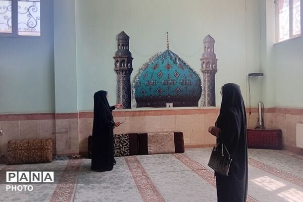 بازدید از نمازخانه مدارس ناحیه دو شهرری 