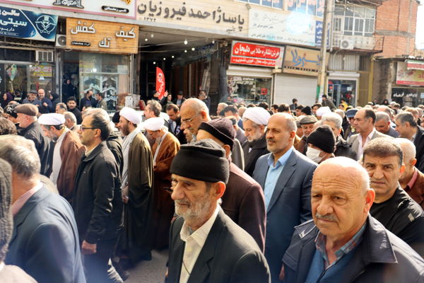 راهپیمایی ۲۲ بهمن بخش بندپی شرقی